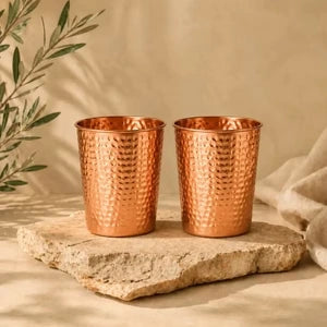 Tasses martelées