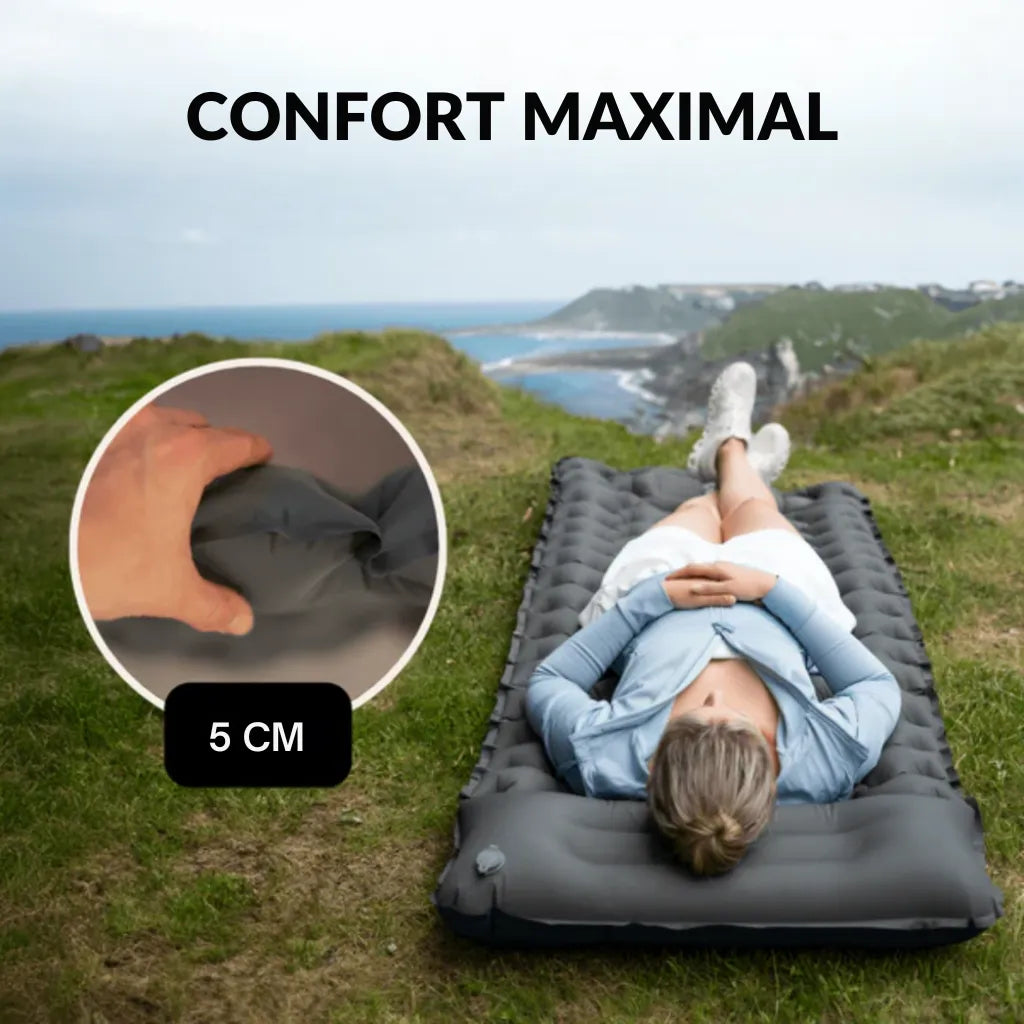 Matelas de camping ultra-léger et compact