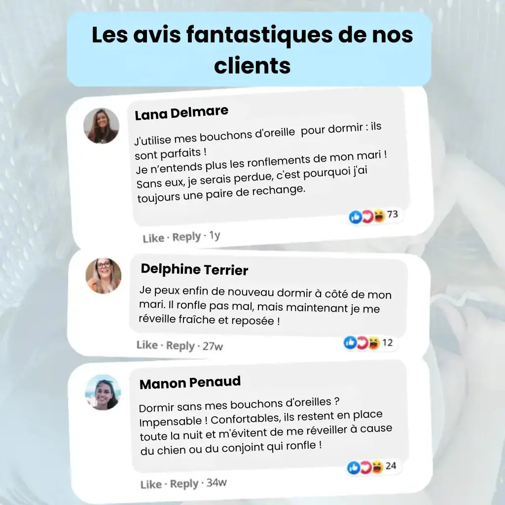 Quiet - Bouchons d'oreille anti-ronflement