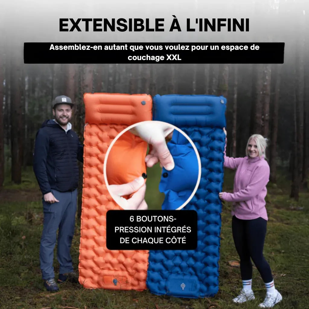 Matelas de camping ultra-léger et compact