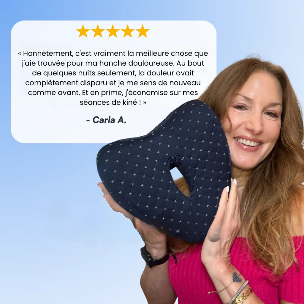 Coussin de Soutien Alineo™ - Soulage les douleurs dorsales, les douleurs de hanche et la sciatique