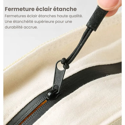 Sac à pain en cire d'abeille biologique – 100 % coton