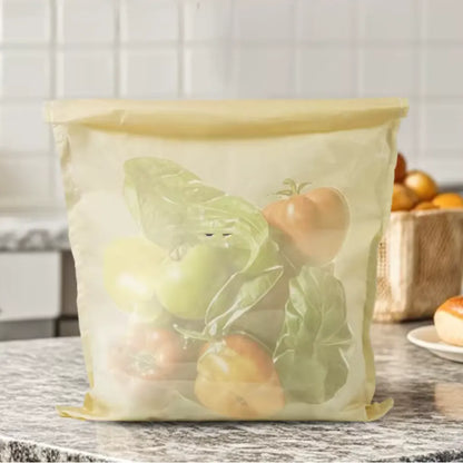 Sac à pain en cire d'abeille biologique – 100 % coton